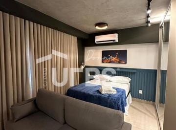 Apartamento · 34m² · 1 Quarto · 1 Vaga · Sofisticação e Praticidade: Apartamento Mobiliado no Id Vida Urbana, Setor Oeste, Goiânia