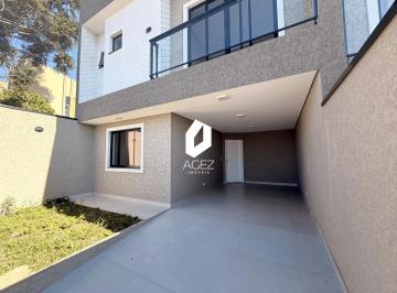 Casa · 95m² · 3 Quartos · 2 Vagas · Sobrado novo à venda no Alto Boqueirão – Curitiba