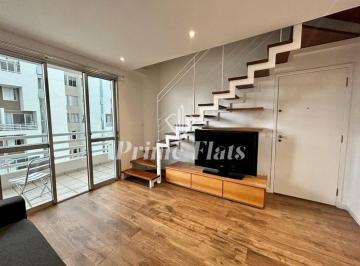 Apartamento · 74m² · 2 Quartos · 2 Vagas · Flat disponível para locação no Twin Towers Ibirapuera, com 74m², 2 dormitórios e 2 vagas de garagem
