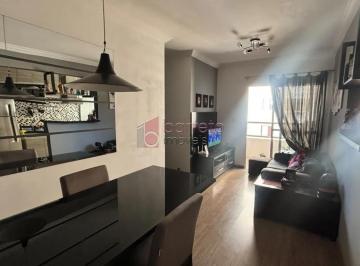 Apartamento · 61m² · 3 Quartos · 1 Vaga · APARTAMENTO MOBILIADO À VENDA NO CONDOMÍNIO SPAZZIO JABUTICABEIRAS EM JUNDIAÍ/SP
