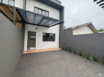Casa · 75m² · 2 Quartos · 1 Vaga · Sobrado moderno com área gourmet no Jardim Niterói