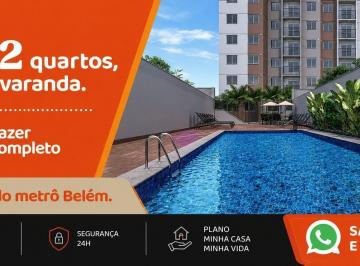 Apartamento · 27m² · 1 Quarto · Vibra Belenzinho - Vibra Belenzinho apartamentos 1 ou 2 quartos com varanda a 6 minutos a pé do Metr