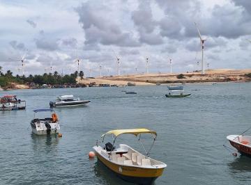 Terreno , Jijoca de Jericoacoara · Terreno Pé na Areia na Praia de Mundaú - Trairí