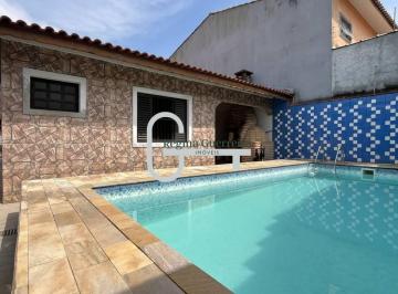 31d743209acb9426b137e9ec79561540ab087361 · Casa com 3 dormitórios à venda, 117 m² por R$ 550.000,00 - Estância São José - Peruíbe/SP