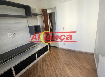 Apartamento · 54m² · 3 Quartos · 1 Vaga · Apartamento com 3 quartos para alugar, 54m² - Ponte Grande- Guarulhos/SP - por R$2.200,00