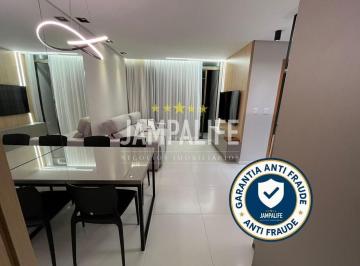 Apartamento · 57m² · 2 Quartos · 1 Vaga · APARTAMENTO PORTEIRA FECHADA EM INTERMARES 300m DA PRAIA