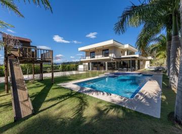 Casa · 485m² · 5 Quartos · 2 Vagas · Fazenda D. Carolina - Itatiba - Casa à venda - 5 suítes e quadra de beach tennis - R$ 4.200.000,00