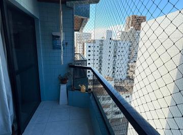 Apartamento · 84m² · 2 Quartos · 1 Vaga · Apartamento 2 Dormitórios com Suíte, Varanda Gourmet, Lazer e 1 Vaga na Guilhermina - Praia Grande/S