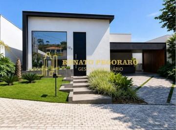 Casa · 245m² · 3 Quartos · 4 Vagas · Condomínio Residencial Terras de Santa Cruz - Casa Alto Padrão em Condomínio Fechado
