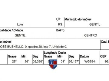 Foto 1 · R$ 29.159,91 - Terreno - RS - GENTIL - CENTRO