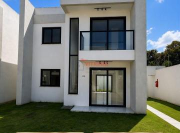 Casa · 115m² · 4 Quartos · 2 Vagas · Casa em Condominio 4- suítes - Abrantes - Camaçari - Ba