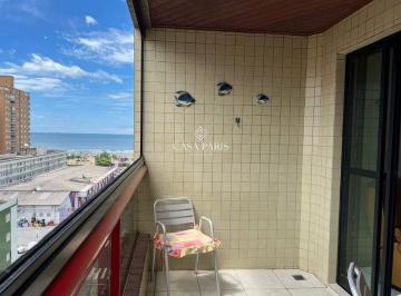 Apartamento · 100m² · 2 Quartos · 1 Vaga · Apartamento mobiliado de 99,79 m² à venda no Boqueirão, Praia Grande | Vista mar