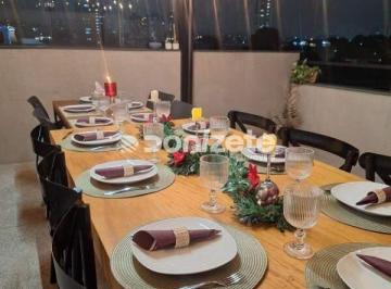 Apartamento · 82m² · 2 Quartos · 1 Vaga · Cobertura residencial mobiliada à venda no Jardim Ocara- Santo André
