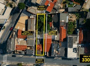 Terreno · 82m² · Terreno Residencial à Venda, 330m² - Parque Oratório, Santo André/SP.