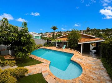 3d9bf3066a59fe7d69e2862e5e85b94affe9b819 · Casa com Clima de Campo, Vista para o Lago, Piscina e 4 Dormitórios.