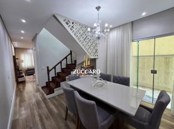 24015a0d23a625dfbcfcd3f15ec077fa60840e46 · Sobrado com 3 dormitórios à venda, 213 m² por R$ 880.000,00 - Gopoúva - Guarulhos/SP