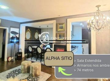 8dbe93356274a62bed4127efd60dabd02a2ee6d2 · Apartamento com 2 dormitórios à venda, 74 m² por R$ 830.000,00 - Centro de Apoio I (Alphaville) - Sa
