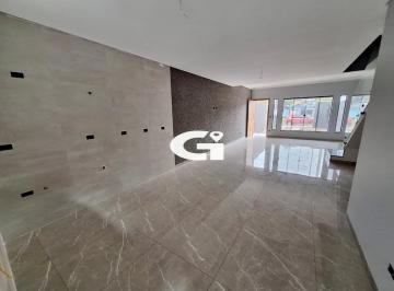 Casa · 121m² · 3 Quartos · 2 Vagas · Sobrado novo à venda no Pinheirinho com 3 quartos sendo 1 suíte e quintal