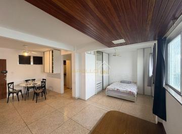 Apartamento · 52m² · 1 Quarto · 1 Vaga · Apartamento Vista Mar 1 Quarto - Ilha Porchat - Sao Vicente