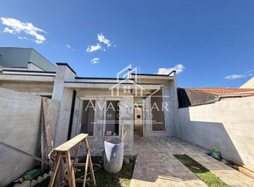 Casa · 100m² · 2 Quartos · 1 Vaga · Casa com 3 dormitórios, suíte e piscina - Nações/Eucaliptos | Fazenda Rio Grande PR
