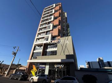 Apartamento · 90m² · 1 Quarto · 1 Vaga · Apartamento semi mobiliado no EDIFÍCIO 14 BIS no CENTRO, TOLEDO - PR