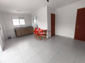 d2429313951f13dc8e5ccbdba98926559d177d21 · Apartamento com 1 dormitório para alugar, 52 m² por R$ 4.200,00/mês - Boqueirão - Santos/SP