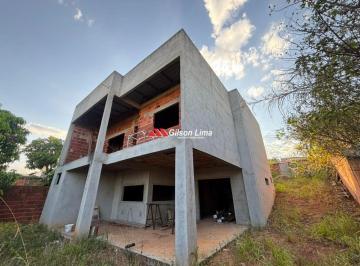 Casa de 4 quartos, Riacho Fundo · CASA EM CONSTRUÇÃO RIACHO FUNDO 1 - Lote 600 m2 - Projeção com 4 Quartos - Vista livre e permanente