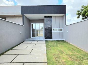 Casa de 3 quartos, Eusébio · Apenas 370Mil! Casa Plana no Eusébio, 93m2, 3 Suítes, Terreno 6x29m, Área Gourmet, Quintal, 2 Vagas.