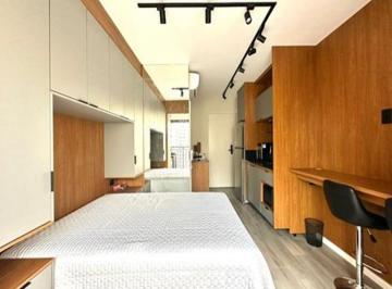 Apartamento de 1 quarto, São Paulo · Studio Mobiliado com Varanda no Campo Belo — Pronto para Morar