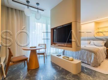 Apartamento · 53m² · 1 Quarto · 1 Vaga · Apartamento W Residence, Vila Olímpia São Paulo, 53m² suíte mobiliado, moradia ou investimento