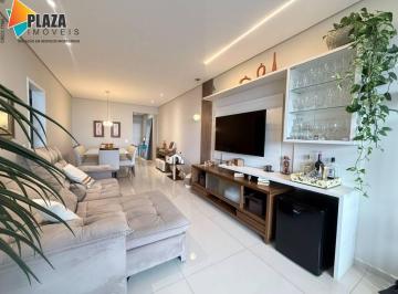 Apartamento · 142m² · 3 Quartos · 1 Vaga · APARTAMENTO FRENTE MAR, TODO MOBILIADO NA GUILHERMINA