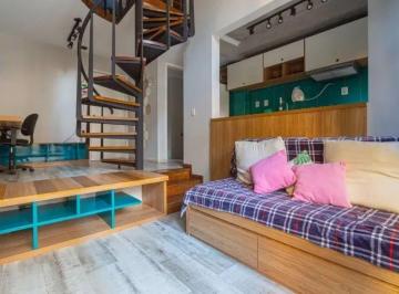 Apartamento · 53m² · 1 Quarto · 1 Vaga · Apartamento Duplex com 1 dormitório para alugar, 53 m² por R$ 6.422/mês - Cerque