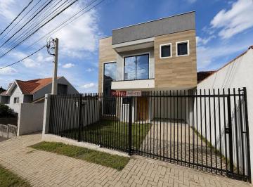 Casa · 145m² · 3 Quartos · 2 Vagas · Sobrado Alto Padrão a Venda no Xaxim frente de Rua, 3 Dormitórios sendo - 3 Suítes - R$: 870.000,00