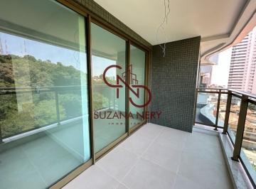 Varanda gourmet · Apartamento andar alto com 3 quartos no Tirol - Natal