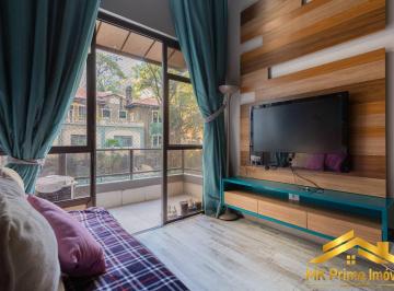 Apartamento · 53m² · 2 Quartos · 1 Vaga · Loft Reformado com Mezanino e Lazer Completo em Cerqueira César
