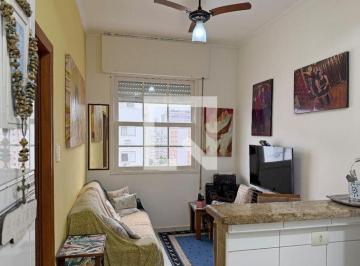 Apartamento · 60m² · 1 Quarto · 1 Vaga · Apartamento para Aluguel - Embaré, 1 Quarto,  60 m² - Santos