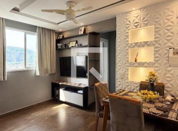 Apartamento · 39m² · 2 Quartos · 1 Vaga · Apartamento para Aluguel - Areia Branca, 2 Quartos, 39 m² - Santos