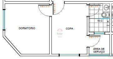 Apartamento · 30m² · 1 Quarto · Apartamento para alugar em Centro de 30.00m² com 1 Quarto