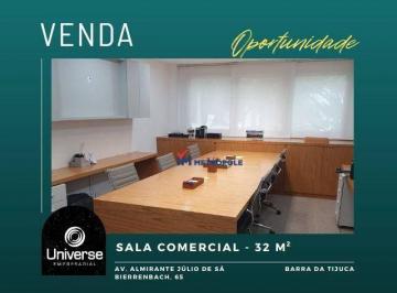 Comercial · 32m² · 1 Vaga · Sala Comercial para venda em Barra Olímpica de 32.00m² com 1 Garagem