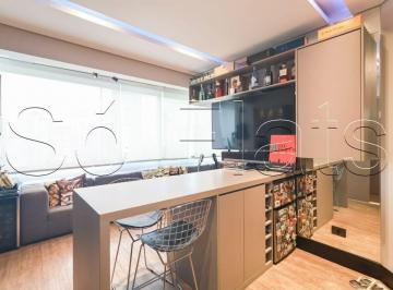 Apartamento · 34m² · 1 Quarto · 1 Vaga · Flat para venda em Morumbi de 34.00m² com 1 Quarto, 1 Suite e 1 Garagem