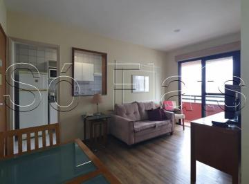 Apartamento · 54m² · 2 Quartos · 2 Vagas · Flat para venda em Cidade Monções de 54.00m² com 2 Quartos e 2 Garagens