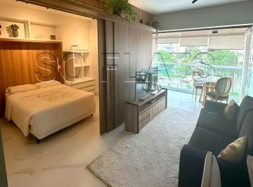 Apartamento · 50m² · 1 Quarto · 1 Vaga · Flat para venda em Brooklin Novo de 50.00m² com 1 Quarto, 1 Suite e 1 Garagem
