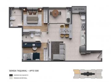 Apartamento · 61m² · 2 Quartos · 1 Vaga · Apartamento para venda em Taquaral de 61.17m² com 2 Quartos, 1 Suite e 1 Garagem