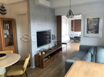Apartamento · 56m² · 1 Quarto · 1 Vaga · Flat para venda em Brooklin de 56.00m² com 1 Quarto, 1 Suite e 1 Garagem