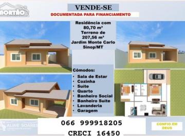 Imagem 1 · Casa para venda em Jardim Monte Carlo, Sinop