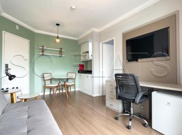 Apartamento · 33m² · 1 Quarto · 1 Vaga · Flat The Palace, Moema São Paulo, 33m² mobiliado, vaga, praticidade e investimento