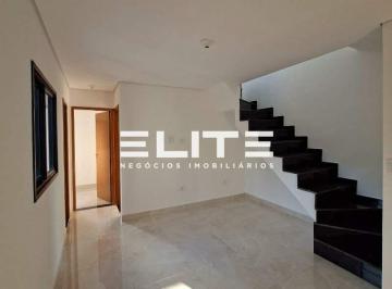 Sala · Cobertura à venda - 95 m², 2 dormitórios, vista panorâmica e 2 vagas - Vila Assunção, Santo André