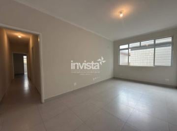 Sala · Apartamento de 3 Dormitórios no Marapé em Santos