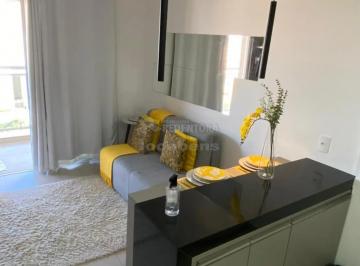 Apartamento · 33m² · 1 Quarto · 1 Vaga · Venda de Studio Mobiliado no Jardim Tarraf com 01 dormitório, 01 banheiro e condomínio completo.