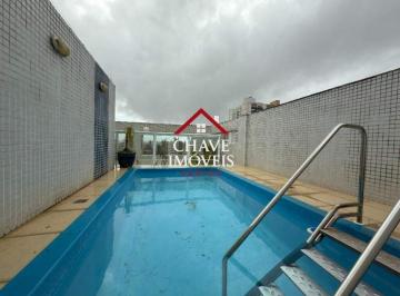 Apartamento · 254m² · 2 Quartos · 2 Vagas · Cobertura com 2 dormitórios para alugar, 254 m² por R$ 16.000,02/mês - Embaré - Santos/SP